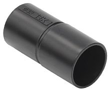 Муфта труба-труба с ограничителем ПВХ IEK GIG Д=32 IP40 черный картинка